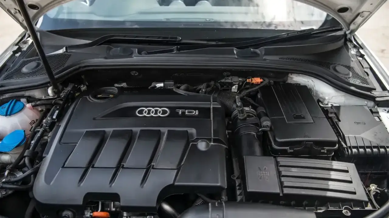 Silnik 2.0 TDI 140KM Audi, czysty i zadbany, gotowy do dalszej jazdy.