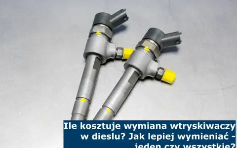 Ile kosztuje wymiana wtryskiwaczy diesel? Nie daj się zaskoczyć!