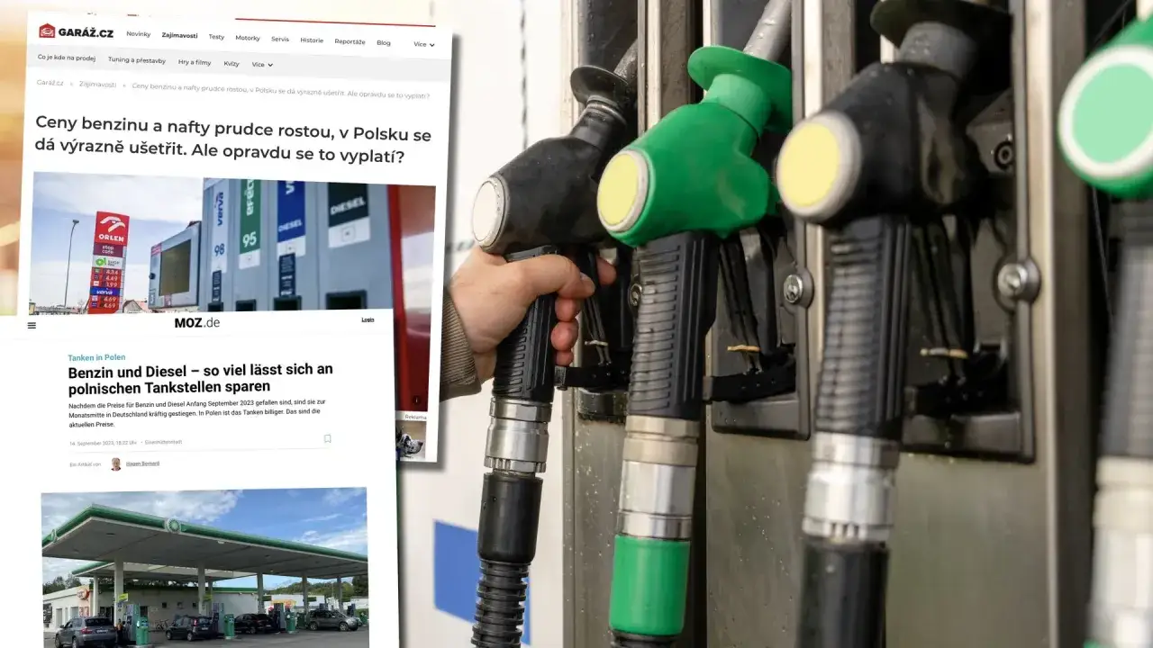 Porównanie cen paliw Polska Czechy